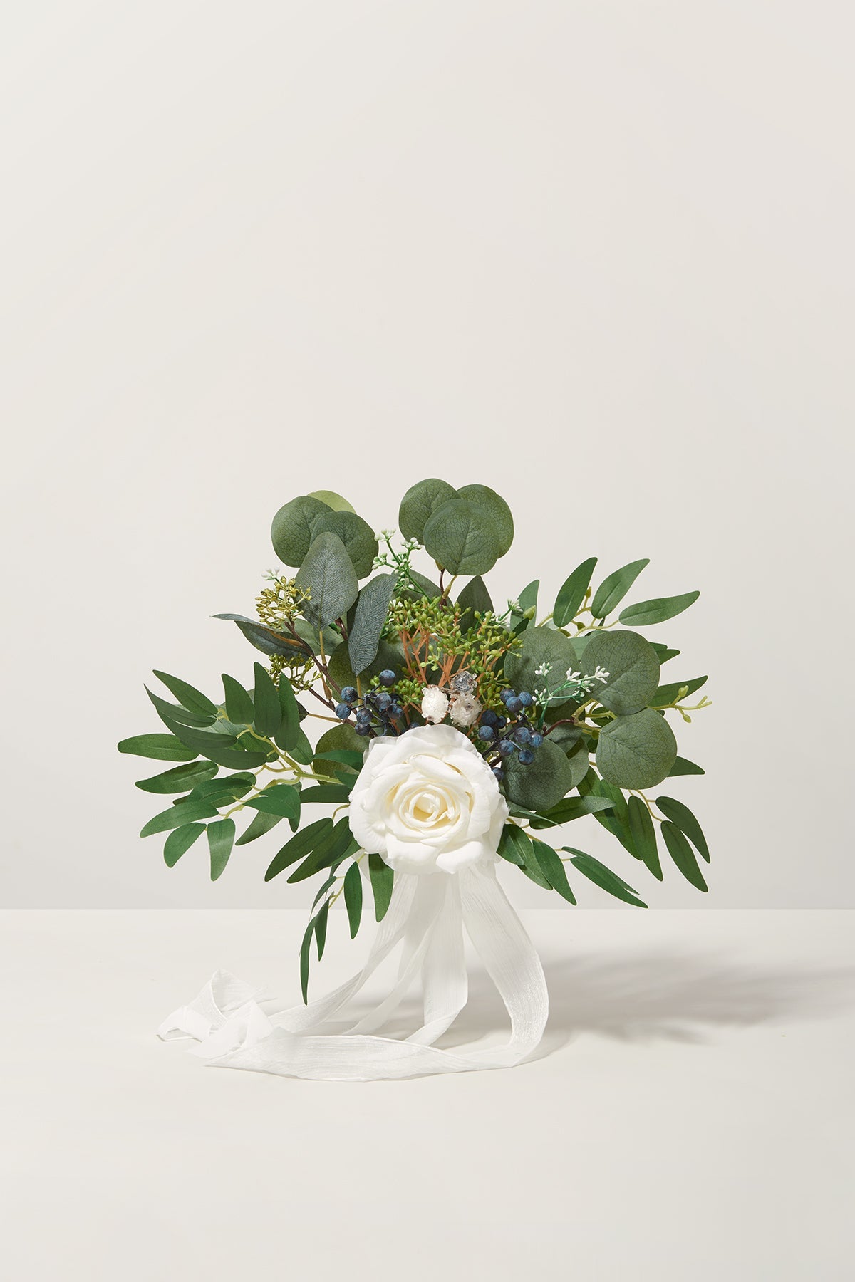 Additional Flower Decorations in White & Sage