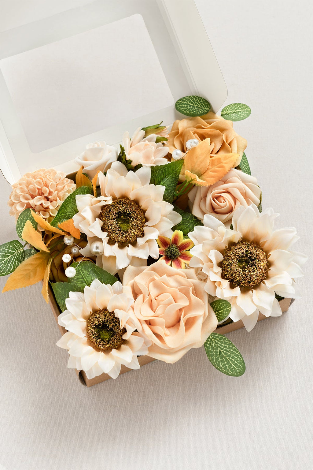 Brown & Beige Designer Flower Boxes