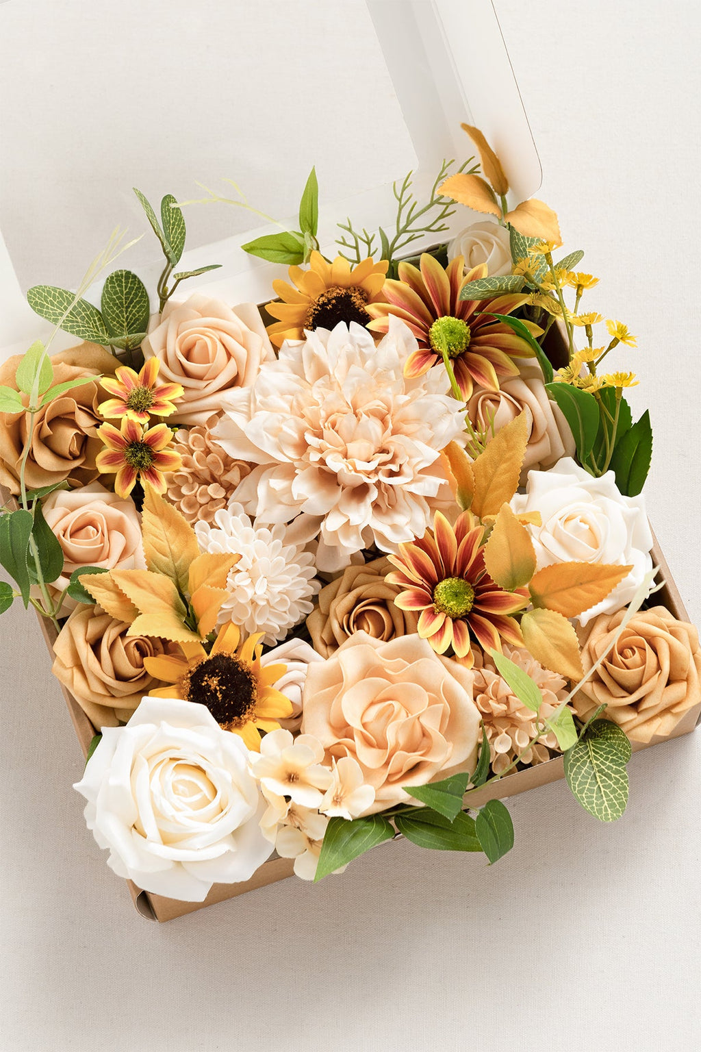 Brown & Beige Designer Flower Boxes