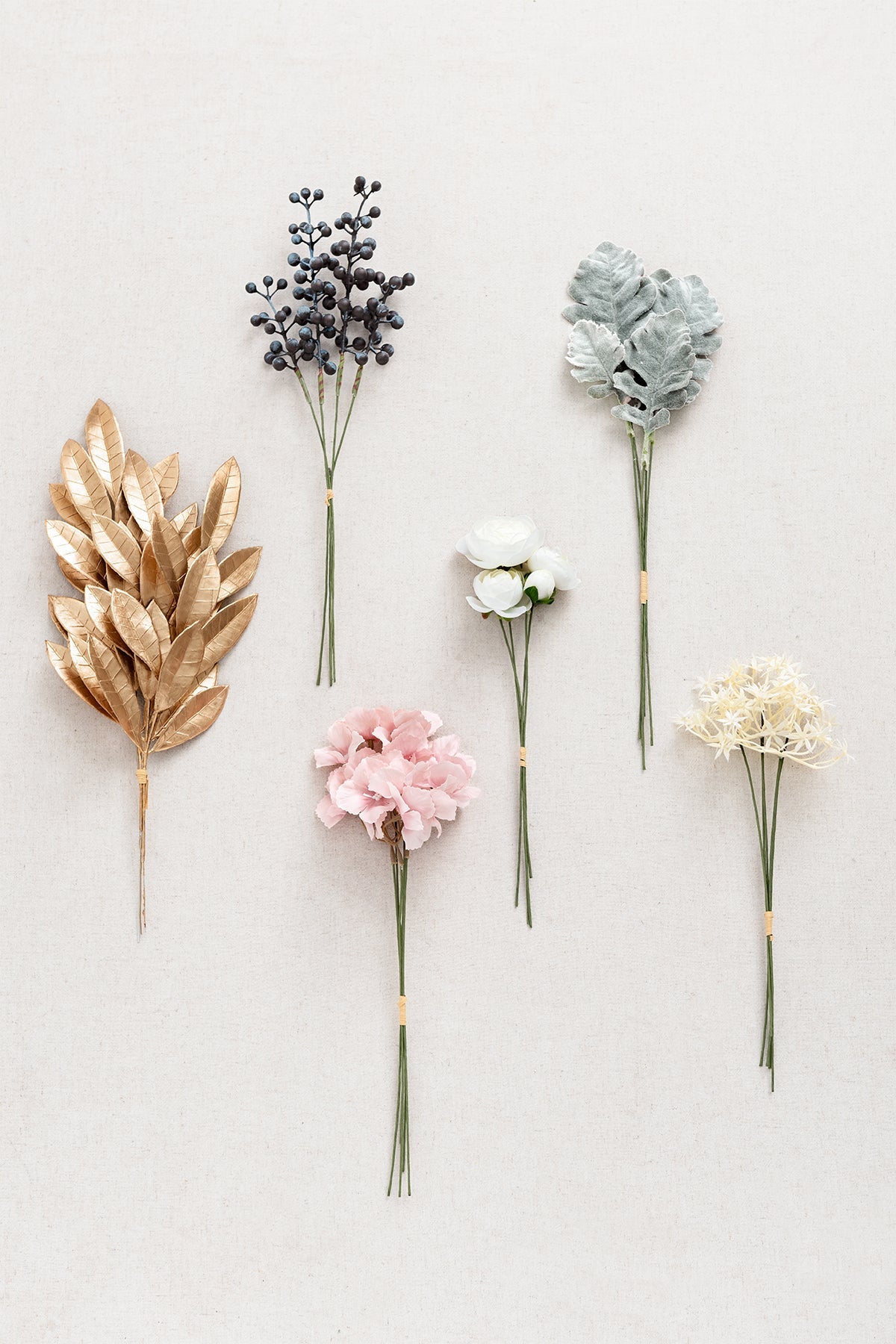 DIY Supporting Flower Boxes in Dusty Rose & Navy
