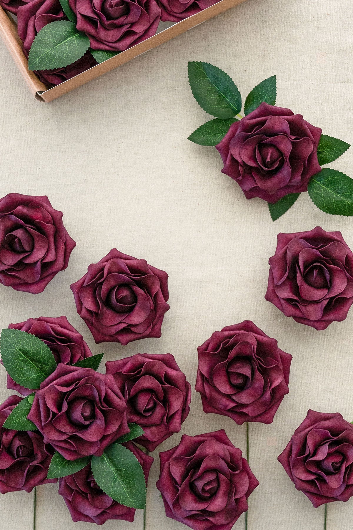 3.5" Foam Avalanche Rose with Stem on Sale