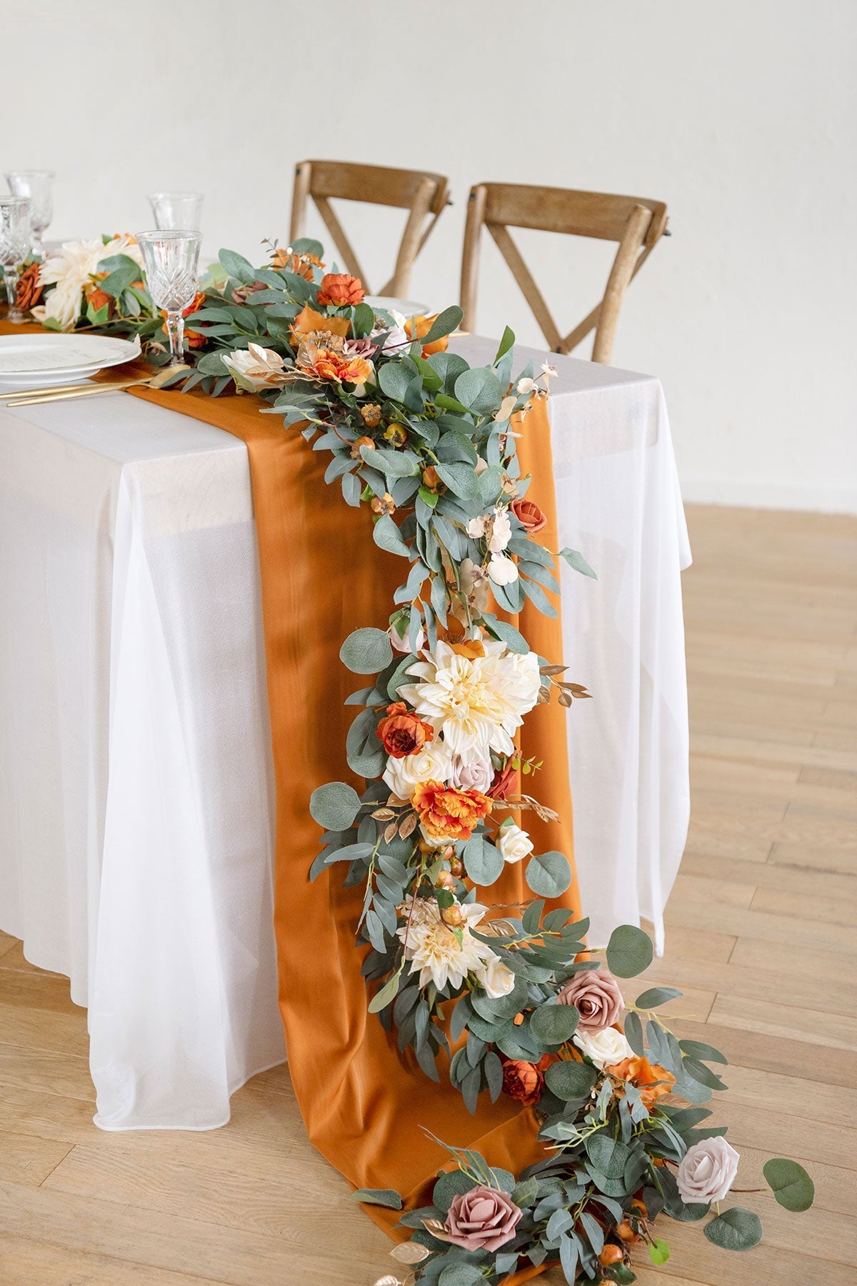 Flash Sale Test - 6ft Flower Garland in Sunset Terracotta