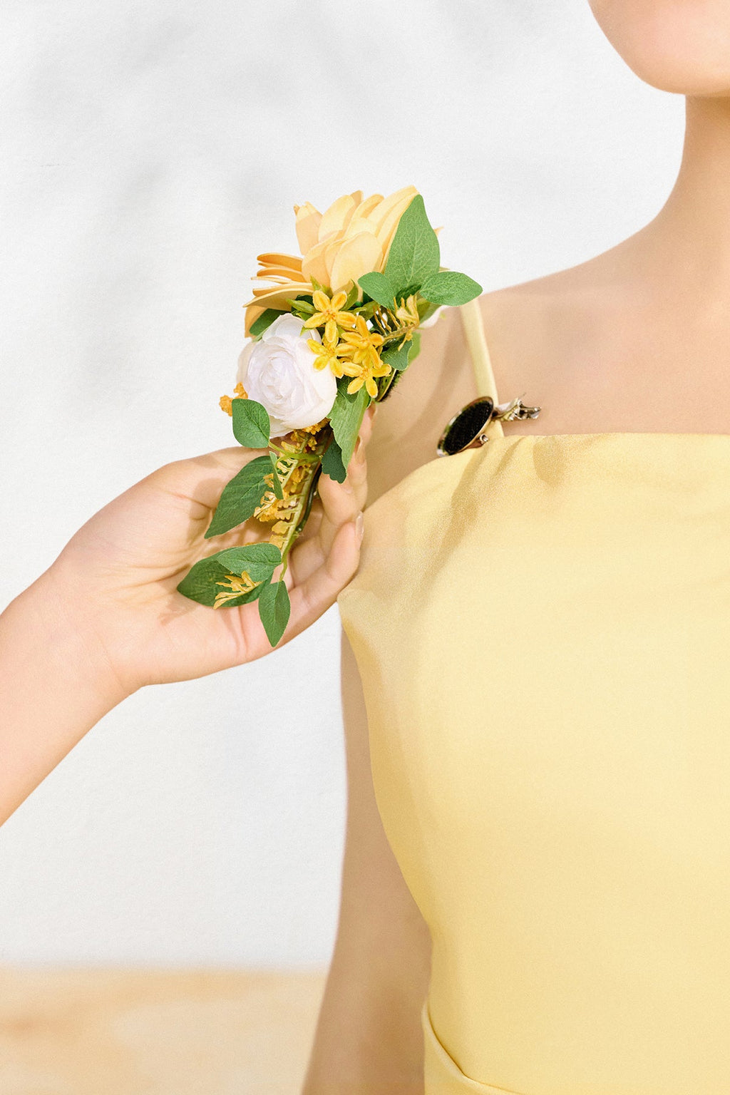 Flash Sale | Wrist and Shoulder Corsages in Lemonade Yellow