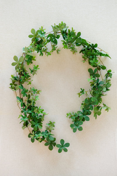 5.5ft Cotyledon Leaf Greenery Garland