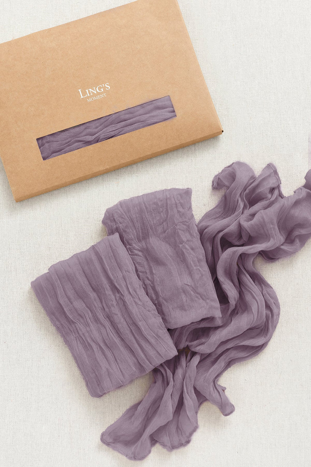 Cheesecloth Napkins in Twilight Purple