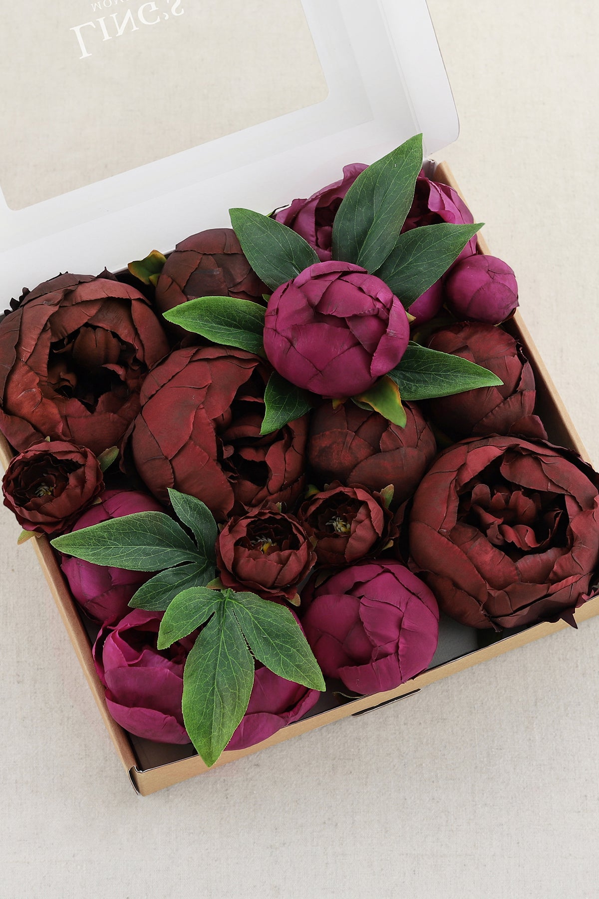 2"-4"Silk Peony with Stem