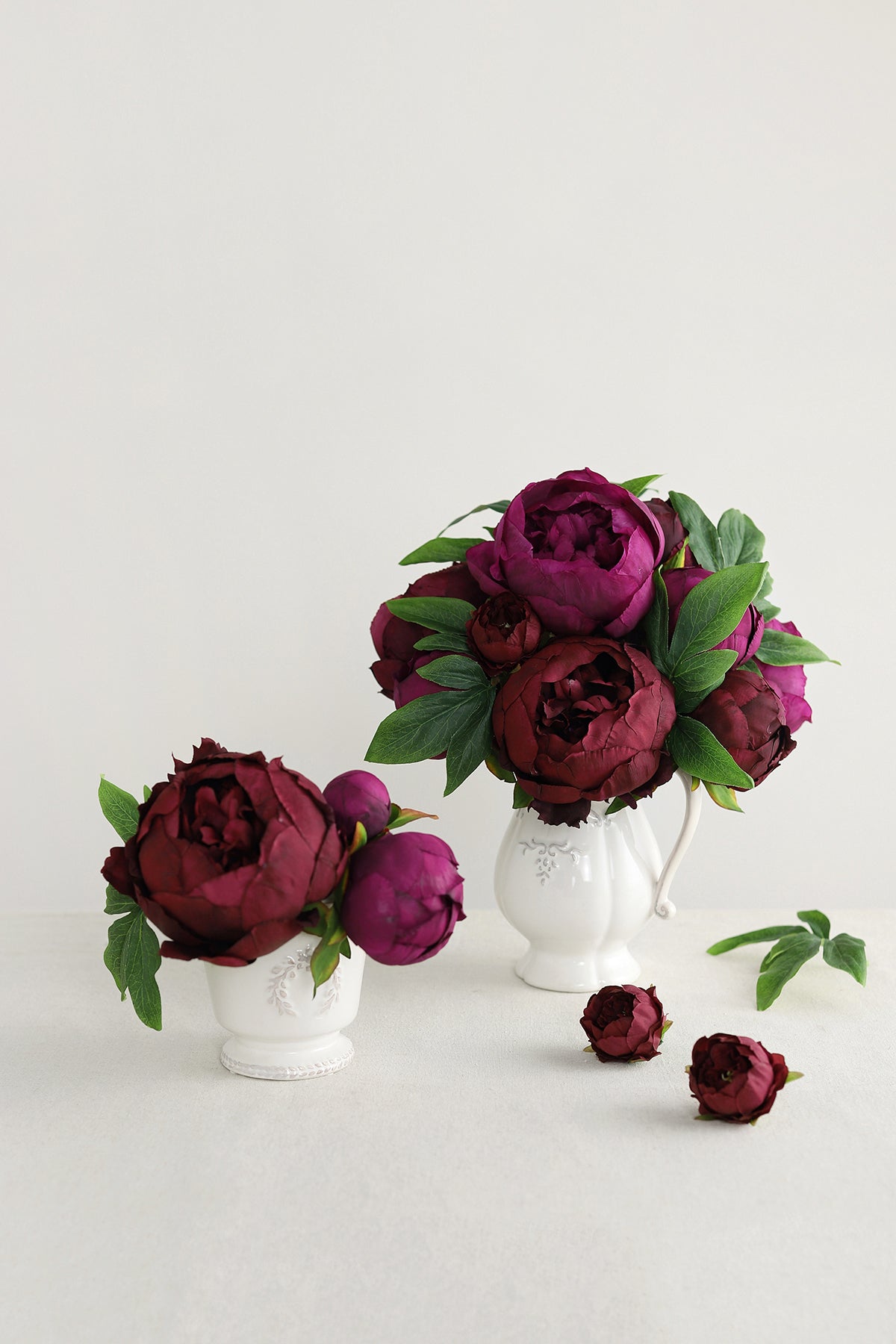2"-4"Silk Peony with Stem