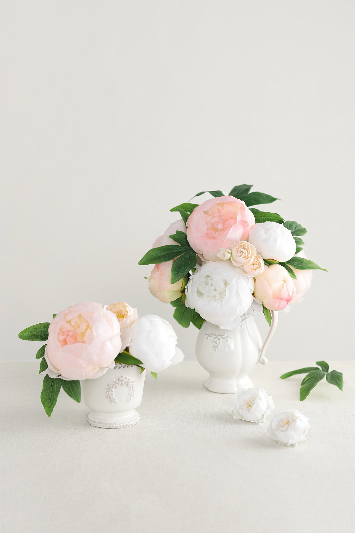 2"-4"Silk Peony with Stem
