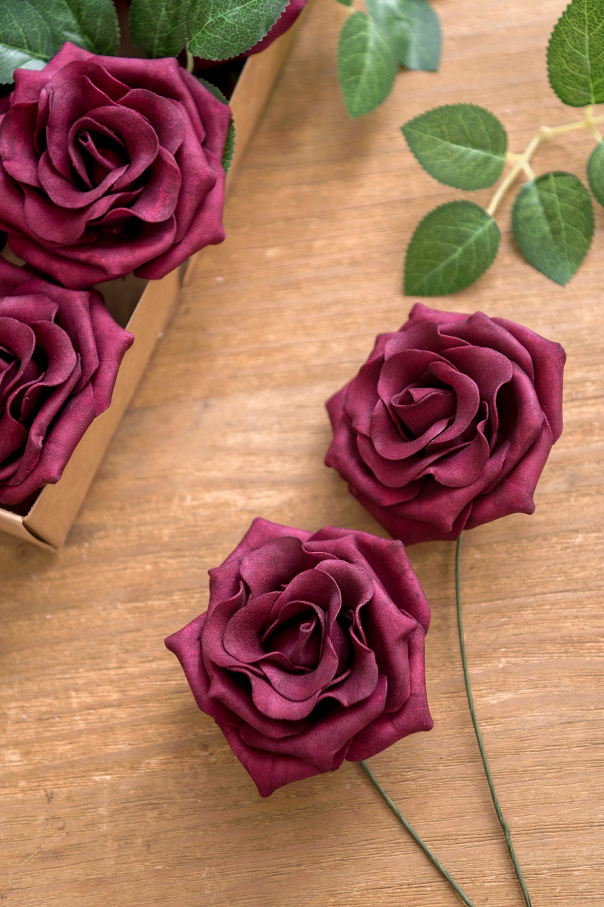 3.5" Foam Avalanche Rose with Stem on Sale