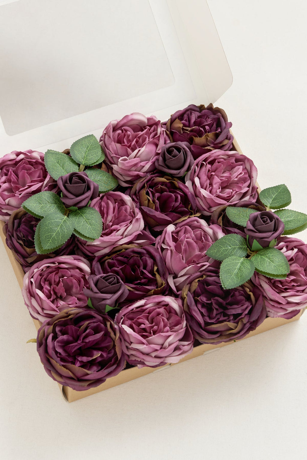 DIY Supporting Flower Boxes in French Lavender & Plum