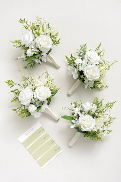 Bridesmaid Bouquets in May Lily & Olive