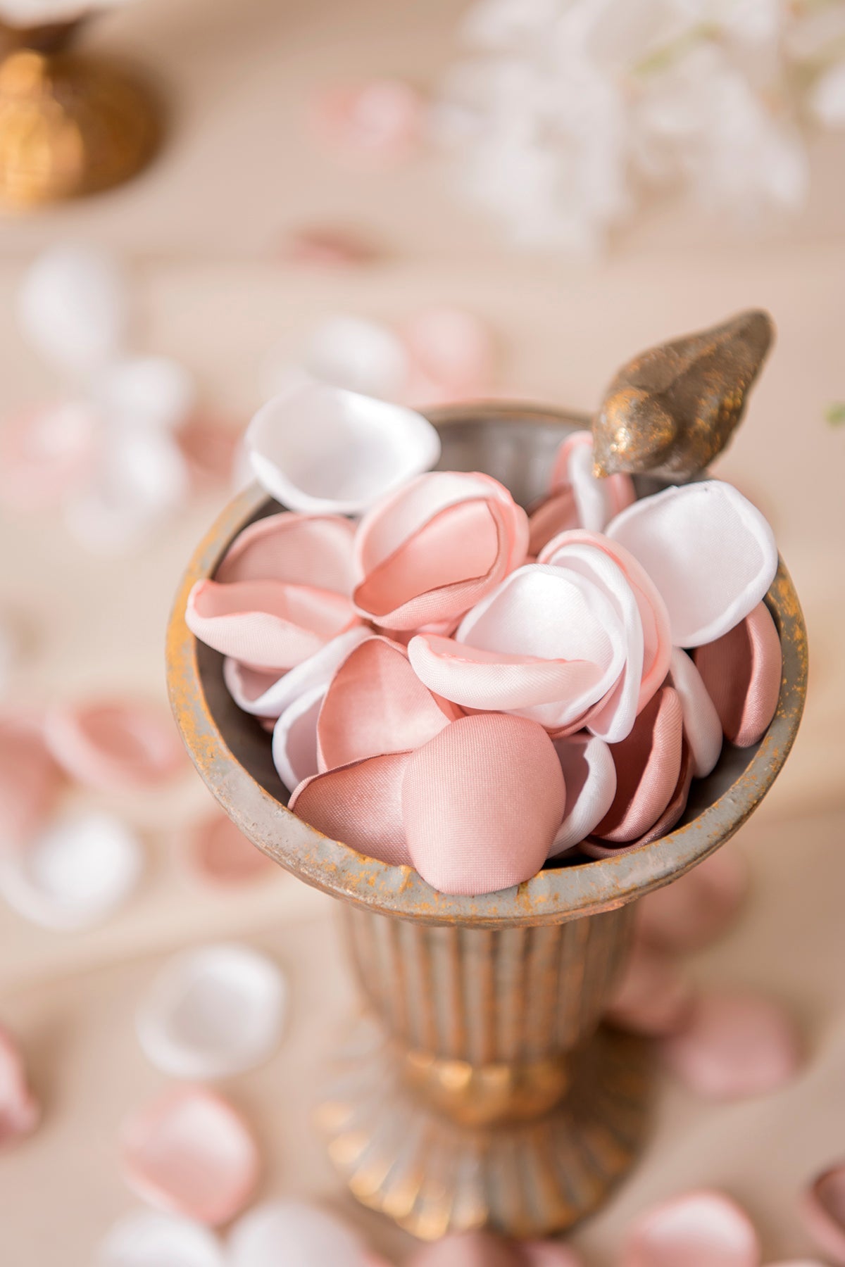Additional Flower Decorations in Dusty Rose & Cream