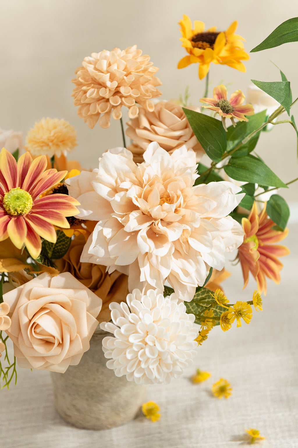 Brown & Beige Designer Flower Boxes