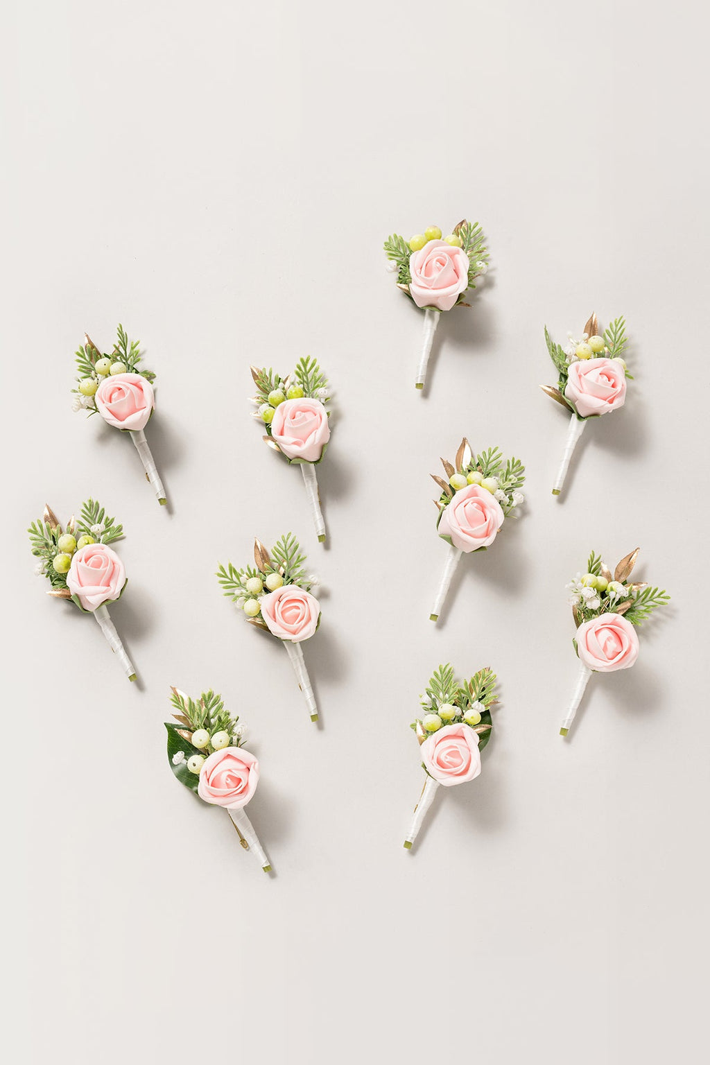 Additional Flower Decorations in Blush & Cream