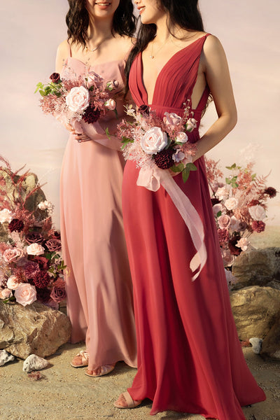 Bridesmaid Posy in Vintage Rose & Blush | Clearance