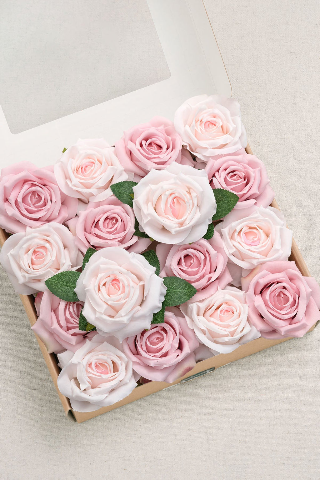 3.5" Silk Vendela Rose with Stem - 12 Styles