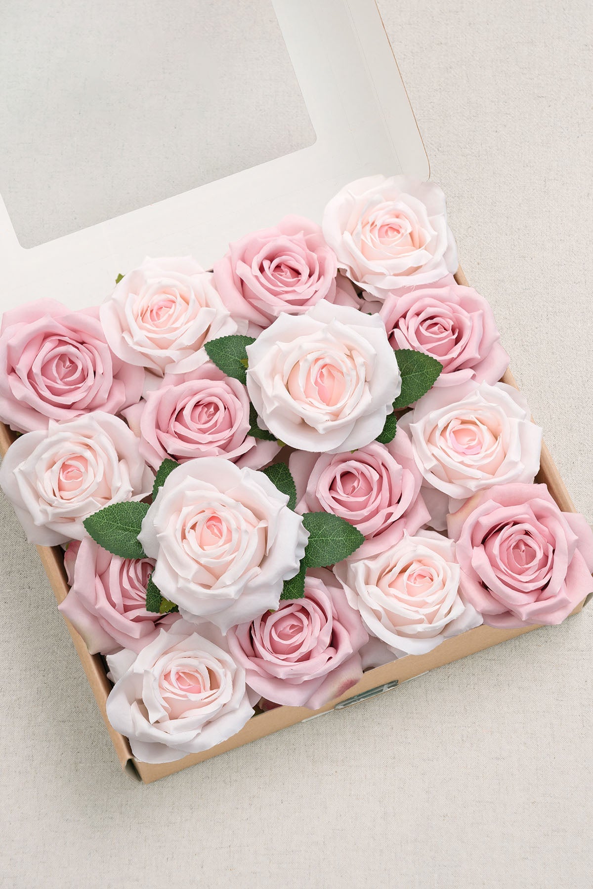 3.5" Silk Vendela Rose with Stem - 12 Styles
