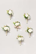 Lings | Boutonnieres in Ivory
