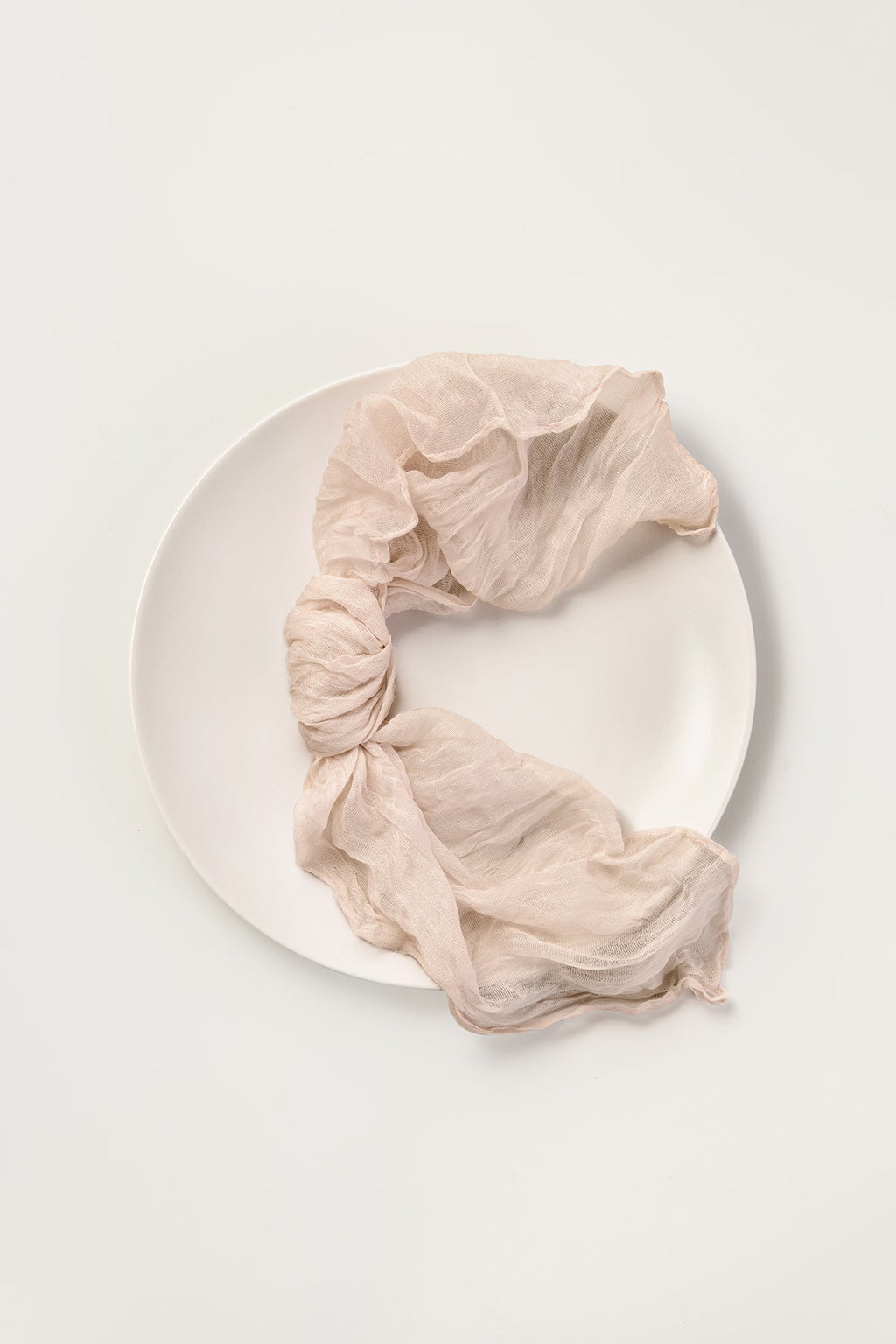 Cheesecloth Napkins & Table Runner Set for Reception - 12 Colors