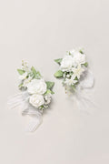 Shoulder Corsages in White