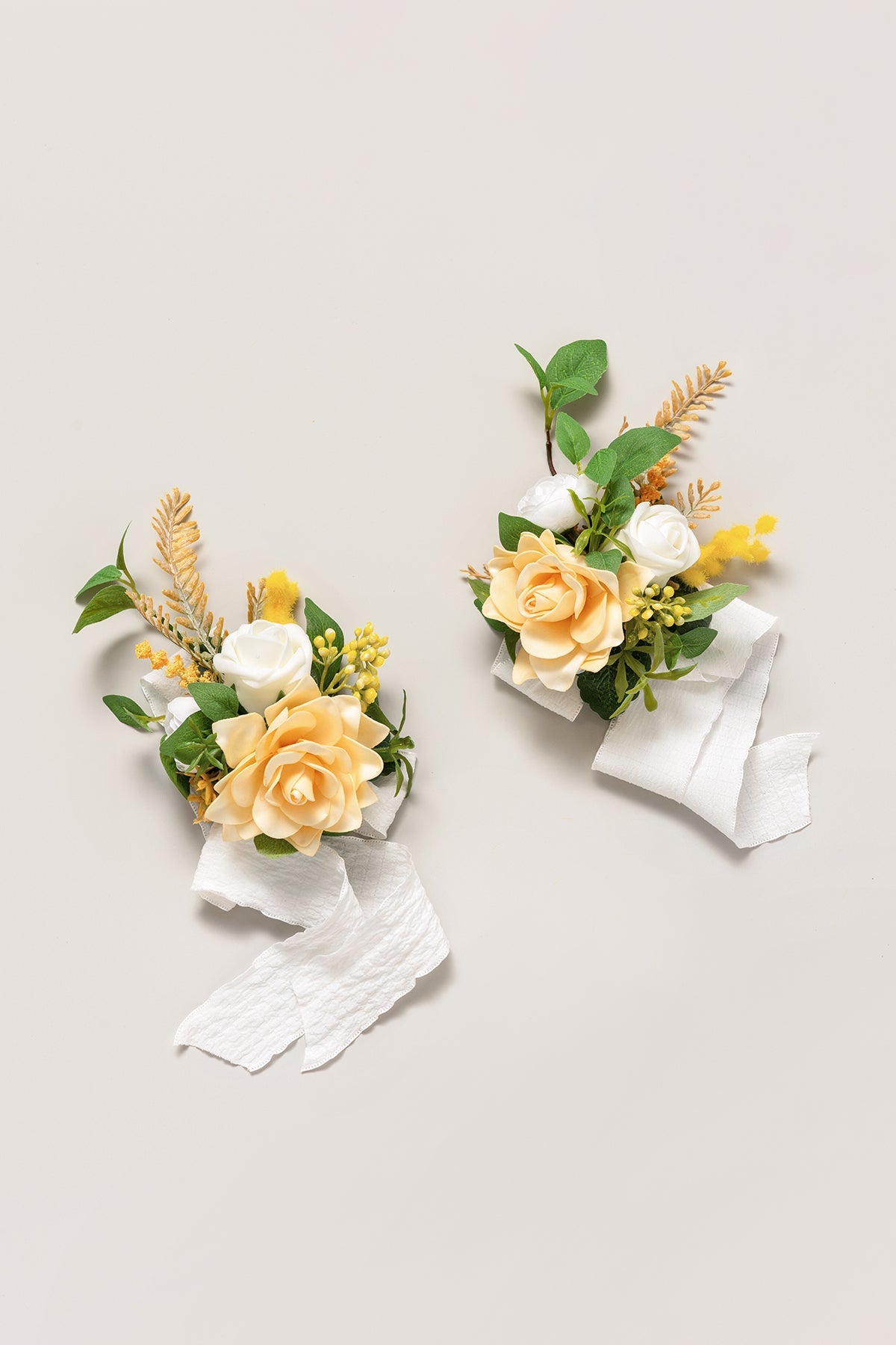 Flash Sale | Wrist and Shoulder Corsages in Lemonade Yellow