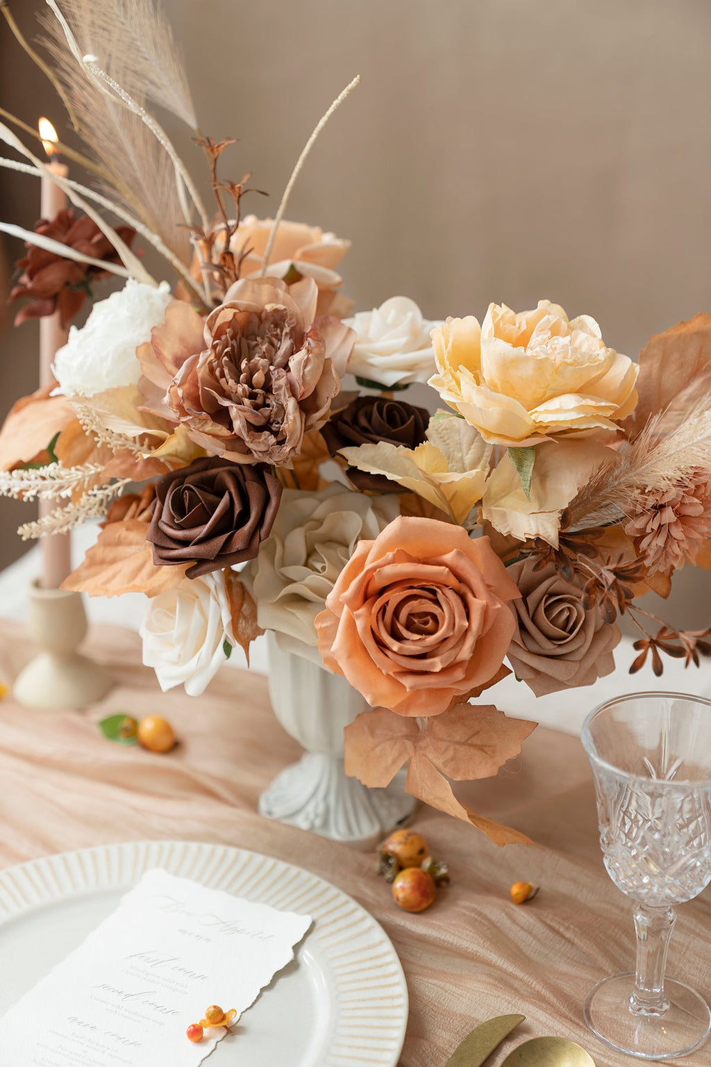 Brown & Beige Designer Flower Boxes