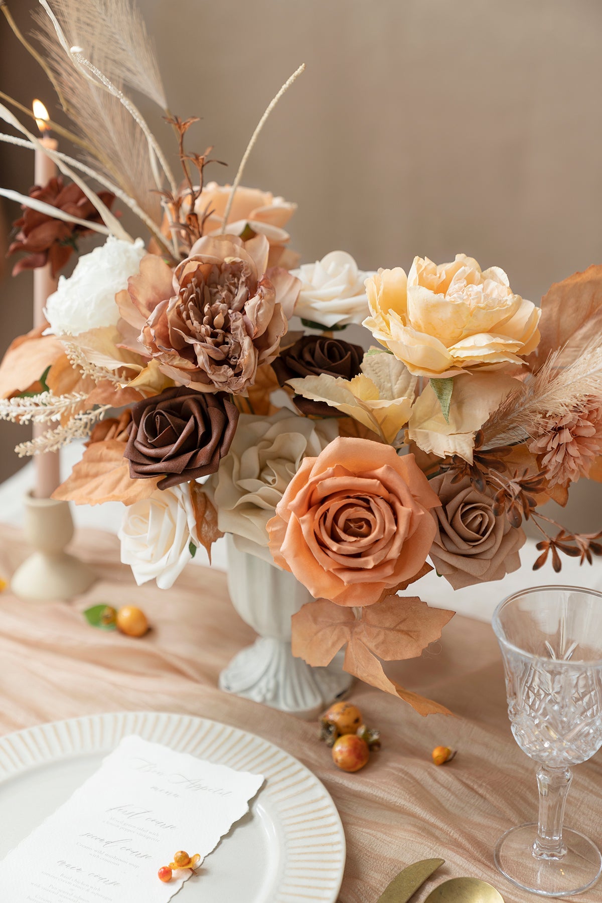 Brown & Beige Designer Flower Boxes