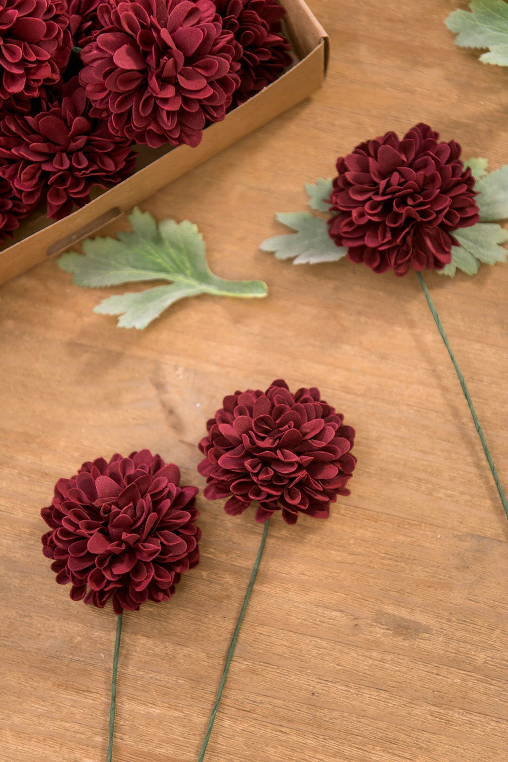 DIY Supporting Flower Boxes in Nautical Navy & Burgundy