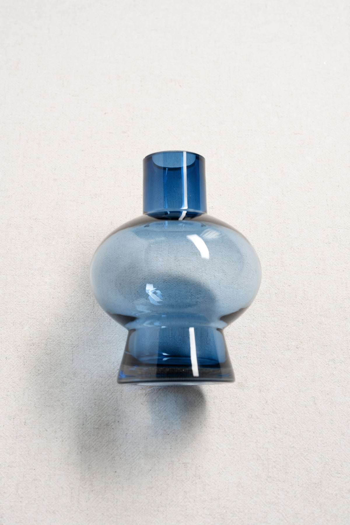 Elegant Glass Vases for Stage Decoration in Denim Blue | Clearance