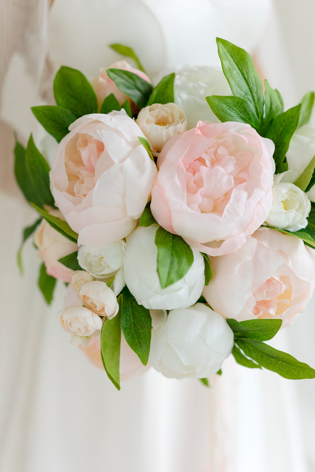 2"-4"Silk Peony with Stem