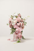 Bridal Flowers in Dusty Rose & Cream