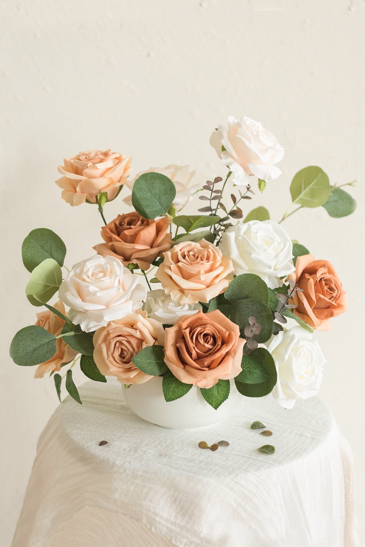 3.5" Silk Vendela Rose with Stem - 12 Styles