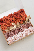 DIY Supporting Flower Boxes in Sunset Terracotta