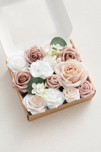 Sample Box in Dusty Rose & Cream