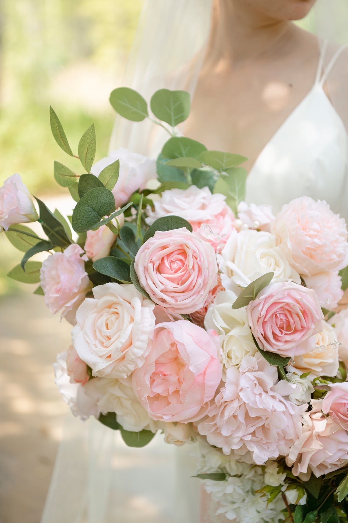 DIY Designer Flower Boxes in Blush & Cream