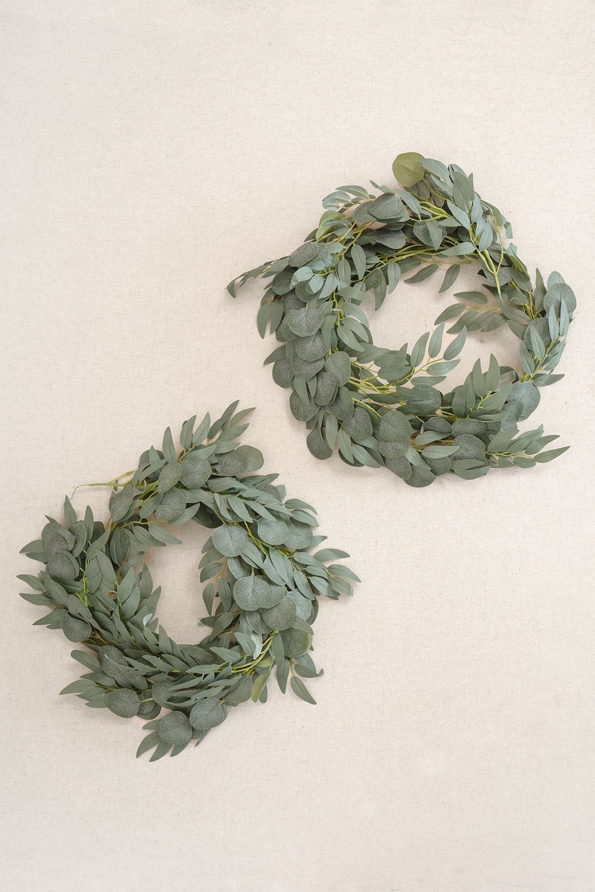 6ft Eucalyptus and Willow Leaf Greenery Garland