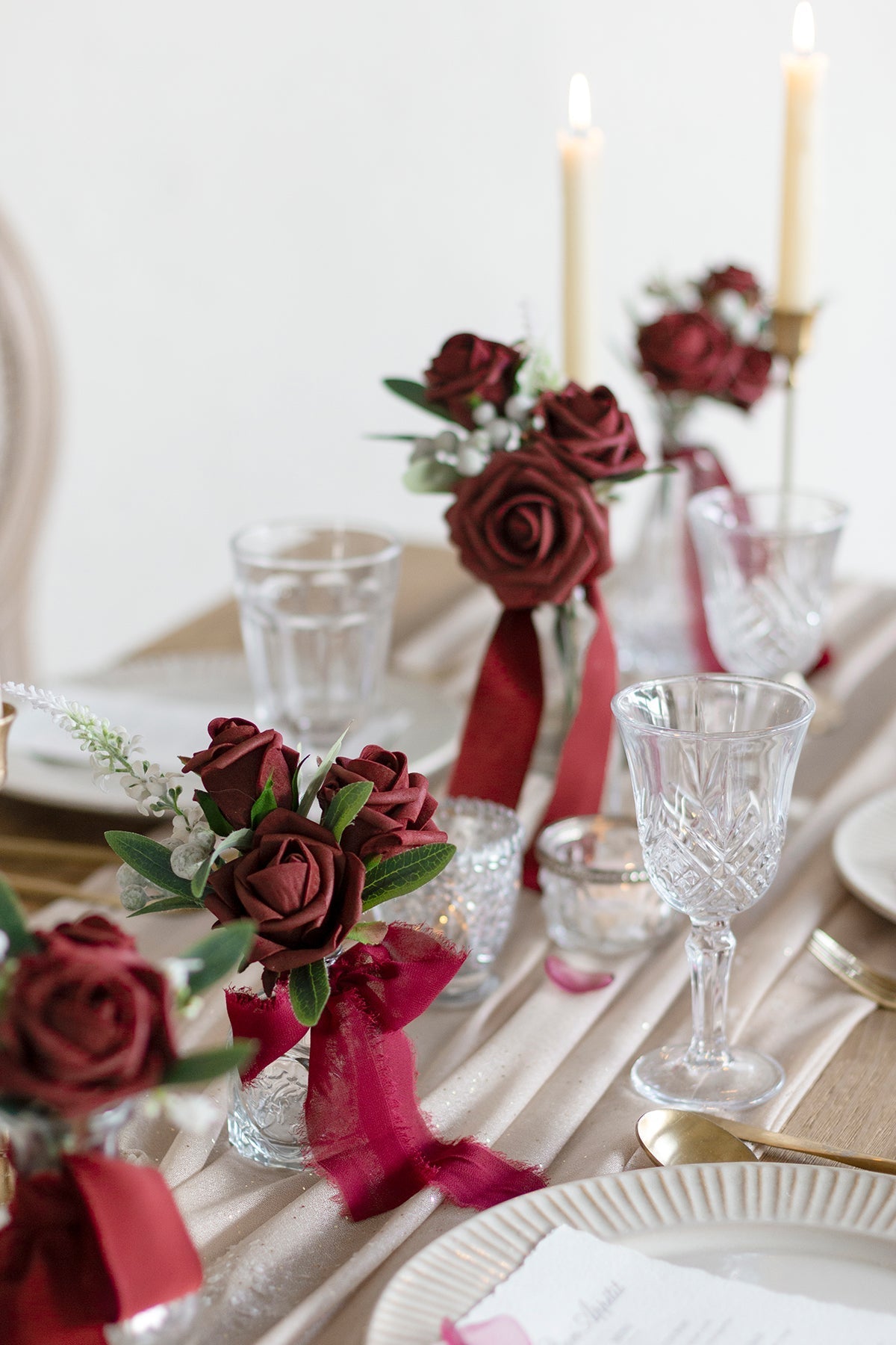 DIY Supporting Flower Boxes in Nautical Navy & Burgundy