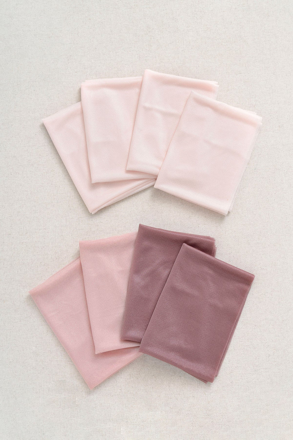 Wedding Backdrop Curtains in Dusty Rose & Mauve