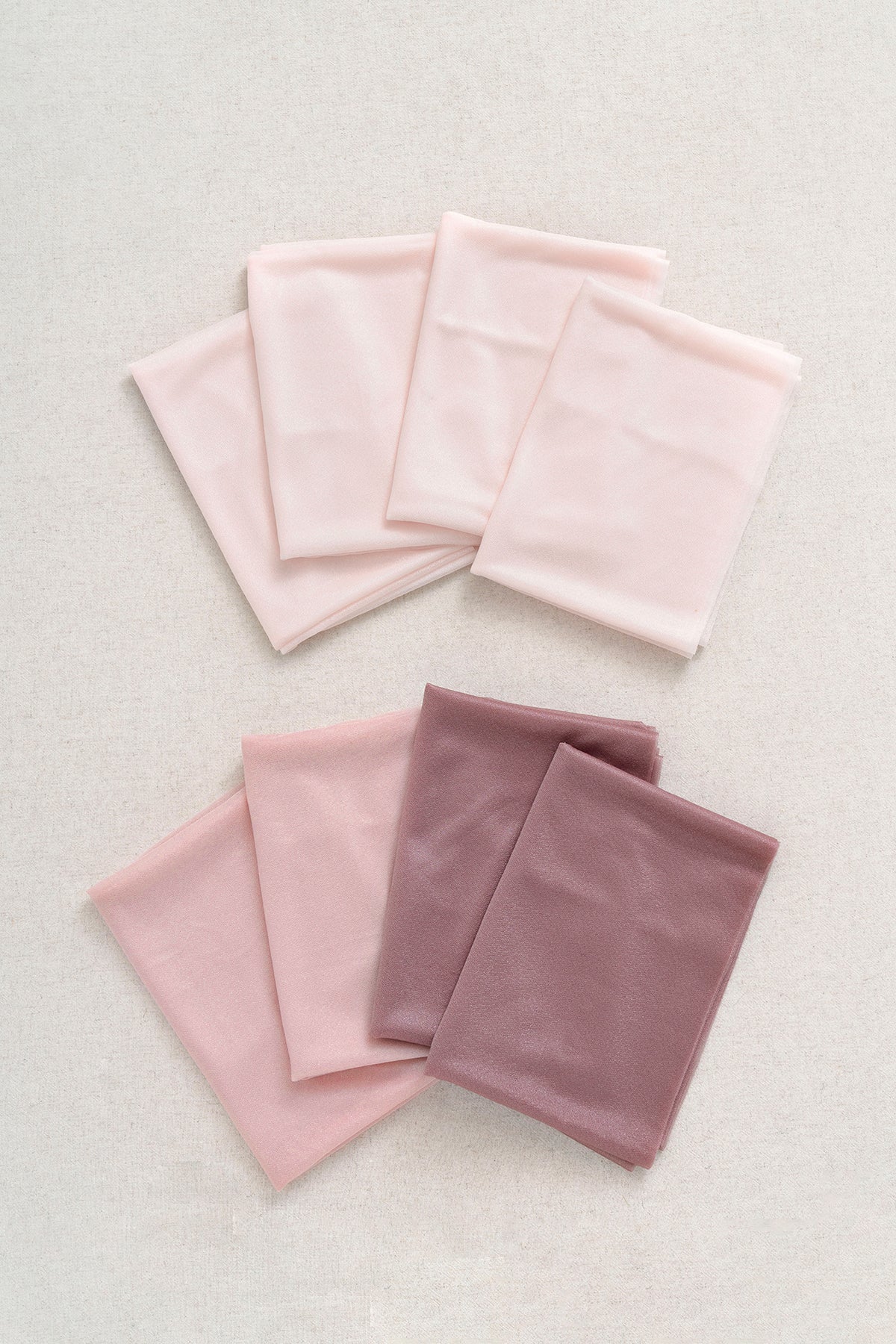 Wedding Backdrop Curtains in Dusty Rose & Mauve