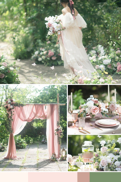 Sample Box in Dusty Rose & Cream