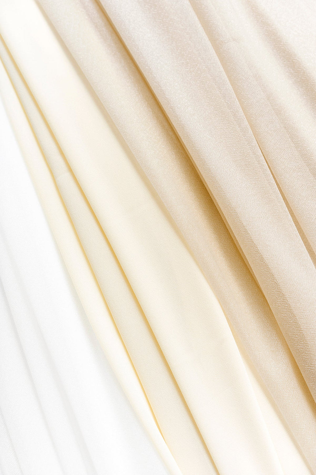 Wedding Arch Drapes in White & Beige