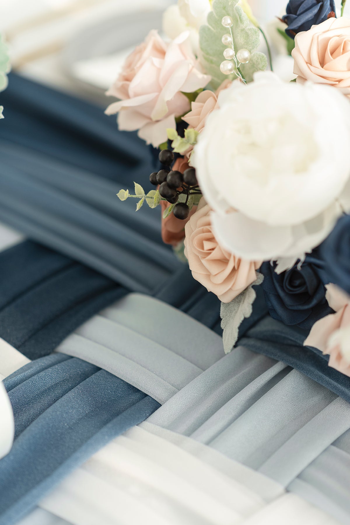 Weave Wedding Table Runner for Reception (Set of 8) - 3 Colors