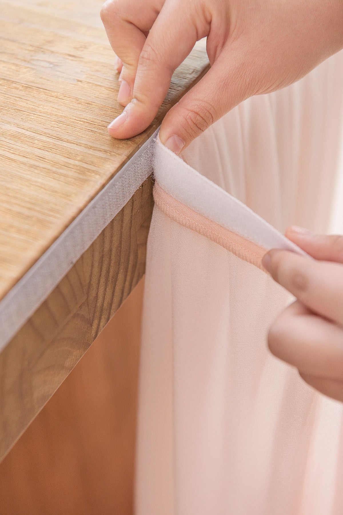 Table Skirt for Head Table/Sweetheart Table - 8 Colors