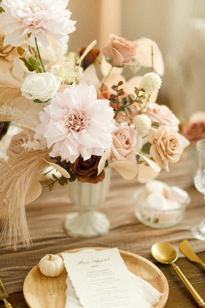 DIY Kits For Centerpieces in Earth-Tone Colors
