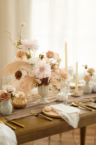 DIY Kits For Centerpieces in Earth-Tone Colors