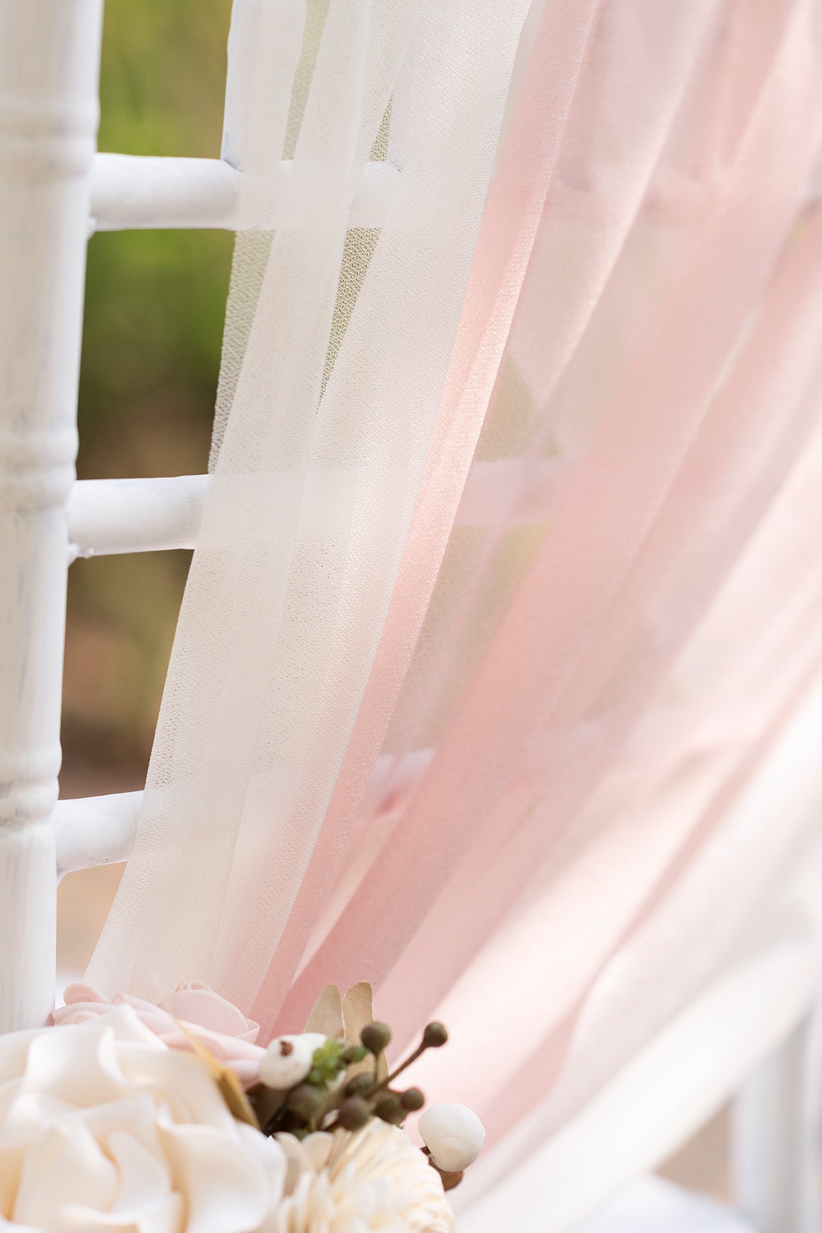Aisle & Chair Decor Set in Dusty Rose