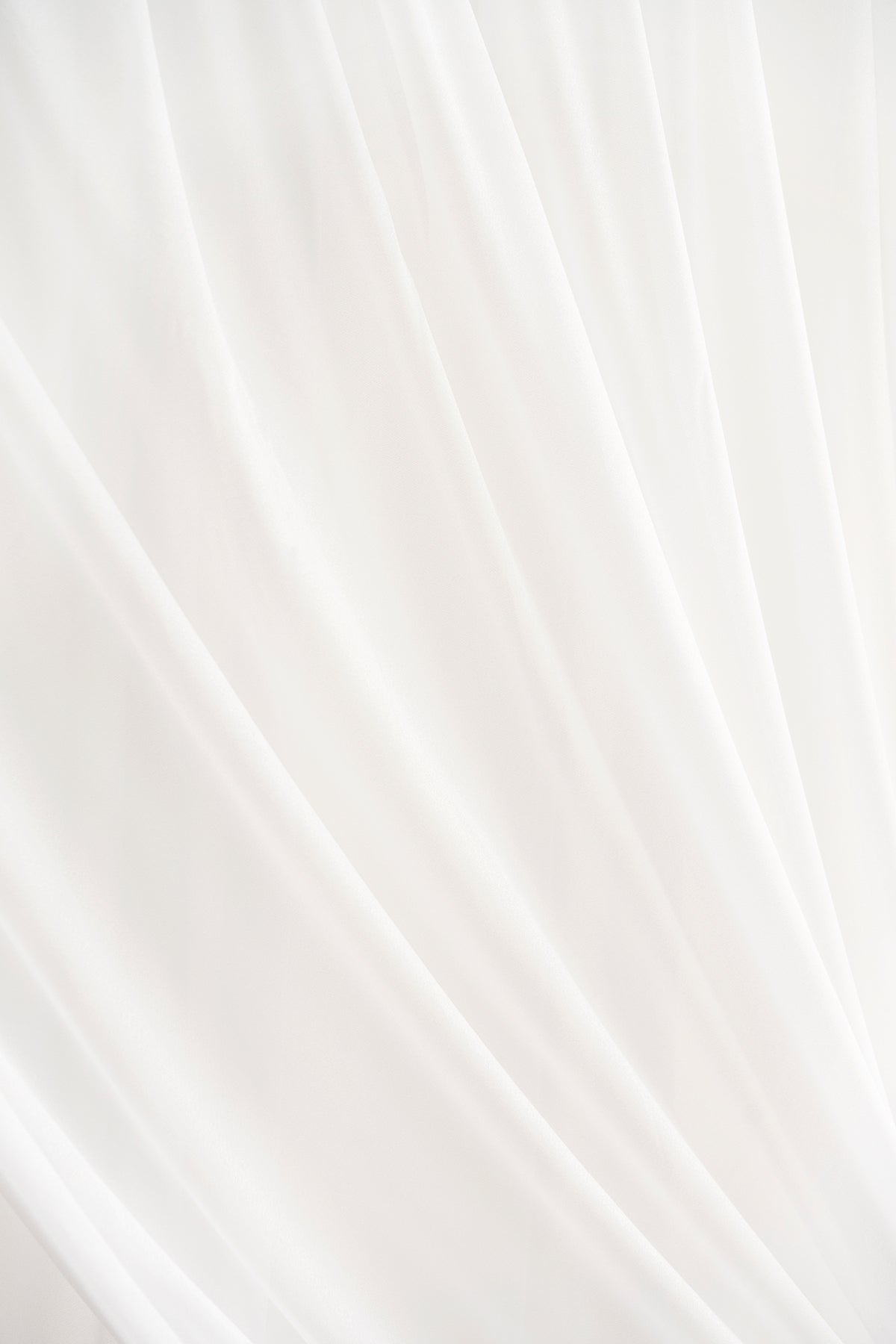 2-Layer Wedding Backdrop Curtains 59" x 10ft (Set of 2) - 3 Colors