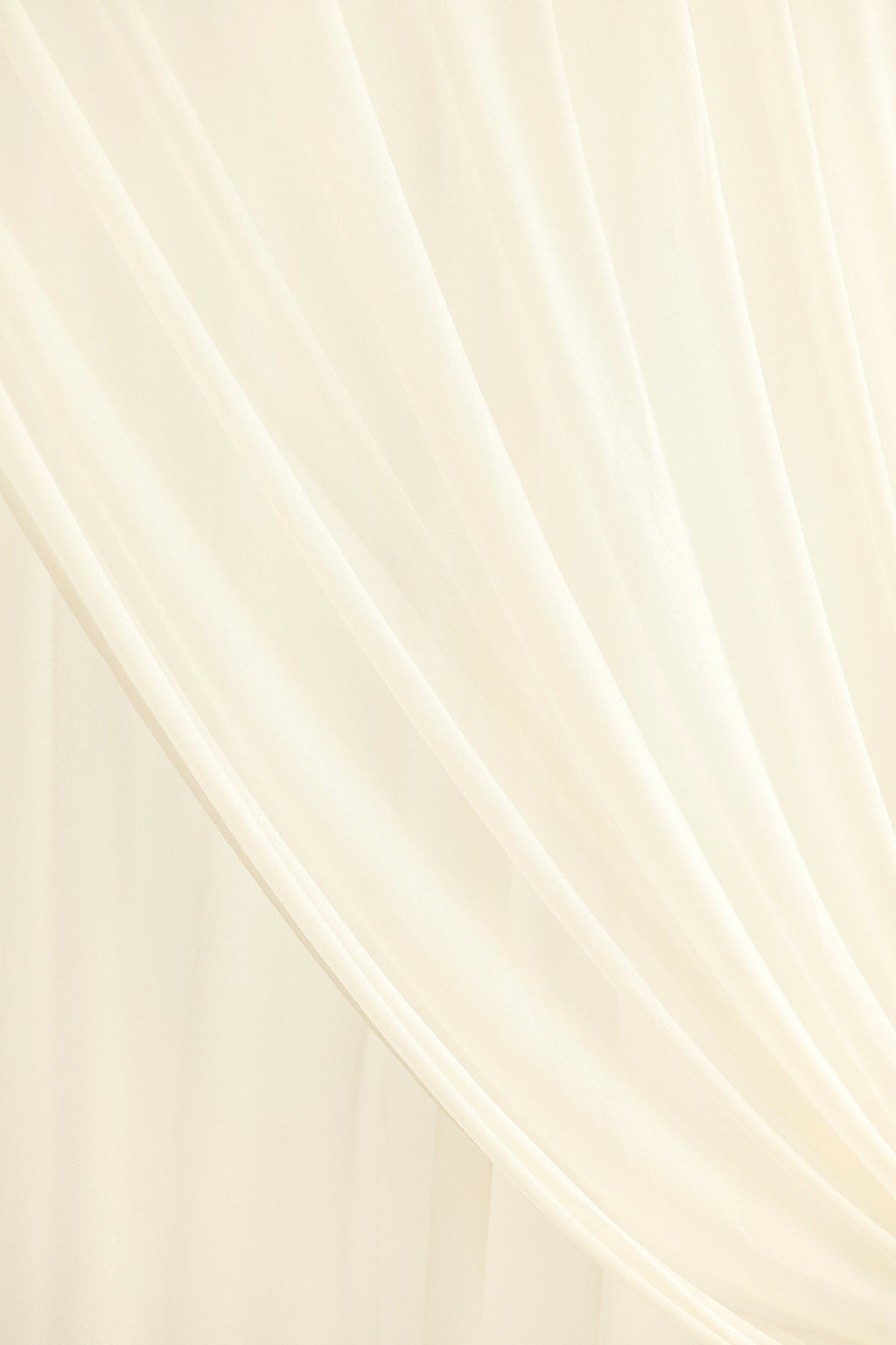 2-Layer Wedding Backdrop Curtains 59" x 10ft (Set of 2) - 3 Colors