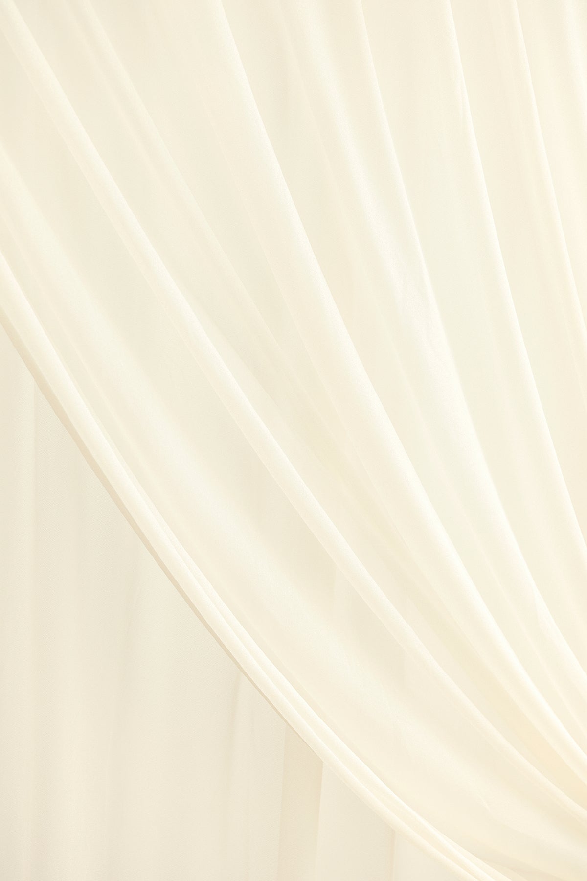2-Layer Wedding Backdrop Curtains 59" x 10ft (Set of 2) - 3 Colors