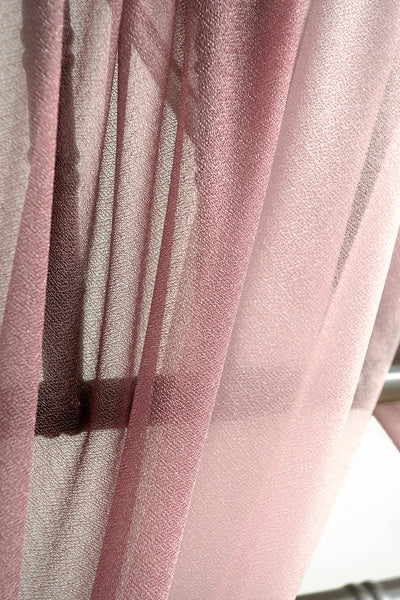 Wedding Aisle Chair Flower Decoration in Dusty Rose & Cream
